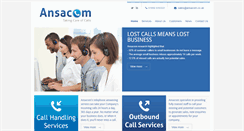 Desktop Screenshot of ansacom.co.uk